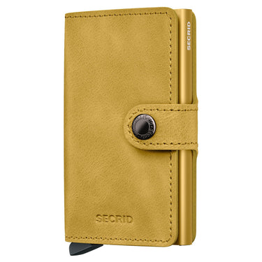 Secrid Vintage Miniwallet - Geldbörse RFID 6.5 cm (yellow)