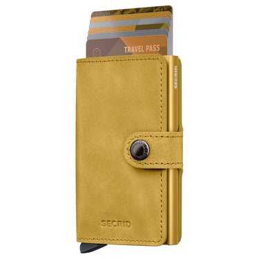 Secrid Vintage Miniwallet - Geldbörse RFID 6.5 cm (yellow) - Ansicht 2