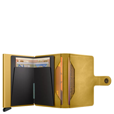 Secrid Vintage Miniwallet - Geldbörse RFID 6.5 cm (yellow) - Ansicht 5