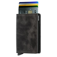 Secrid Vintage Slimwallet - Geldbörse RFID 6.8 cm (black) - Ansicht 2