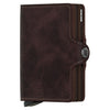 Secrid Vintage Twinwallet - Wallet RFID 7 cm (chocolate)