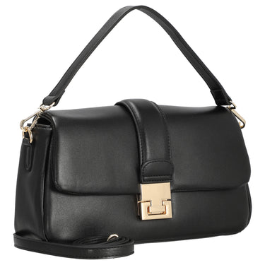Seidenfelt Dalarna - Schultertasche 30 cm (black/gold) - Ansicht 5