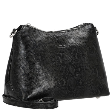 Seidenfelt Lilleby Midi - Umhängetasche 24.5 cm (reptile black) - Ansicht 5