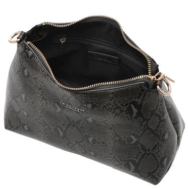 Seidenfelt Lilleby Midi - Umhängetasche 24.5 cm (reptile dark green) - Ansicht 6