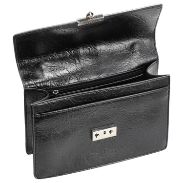 Seidenfelt Roros Big - Schultertasche 28 cm (glossy black) - Ansicht 6