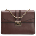 Seidenfelt Roros Big - Schultertasche 28 cm (oxblood/gold)