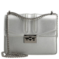 Seidenfelt Roros - Schultertasche 21 cm (silver)