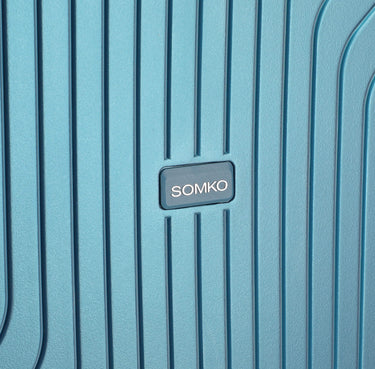Somko Wave - 4-Rollen Kabinentrolley S 55 cm (petrol) - Ansicht 9