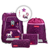Step by Step Fit - School Backpack Set 5pcs. (Pretty Unicorn Nuala)