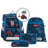 Step by Step Space - School Backpack Set 5pcs. (Tractor Freddy)