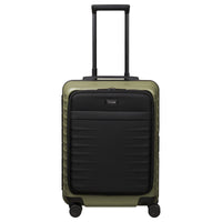 TITAN OVERSEAS - 4-Rollen-Kabinentrolley S 55/23cm mit Vortasche (forest green, 55/23 cm)