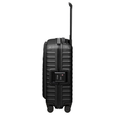 TITAN OVERSEAS - 4-Rollen-Kabinentrolley S 55/23cm mit Vortasche (nightshade black, 55 cm) - Ansicht 3