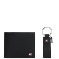 Tommy Hilfiger Flag Geschenkset - Geldbörse Mini und Schlüsselanhänger (black)