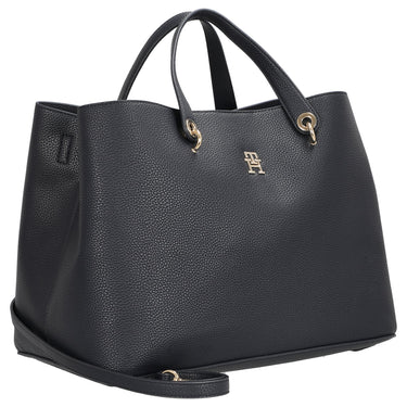 Tommy Hilfiger TH Emblem - Henkeltasche 37.5 cm (space blue) - Ansicht 5