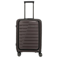 Travelite Air Base - 4-Rollen-Kabinentrolley mit Vortasche S 55 cm (coffee)