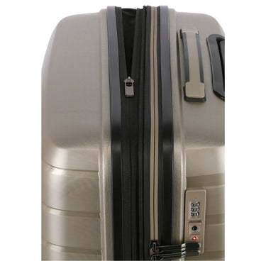 Travelite Air Base - 4-Rollen-Trolley Set 3tlg.  L/M/S Vortasche (champagner) - Ansicht 10