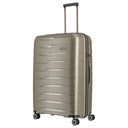 Travelite Air Base - 4-Rollen-Trolley Set 3tlg.  L/M/S Vortasche (champagner) - Ansicht 3