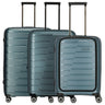 Travelite Air Base - 4-Rollen-Trolley Set 3tlg.  L/M/S Vortasche (iceblue)