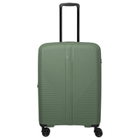 Travelite Air Stripe - 4-Rollen-Trolley 66 cm erw. (green)