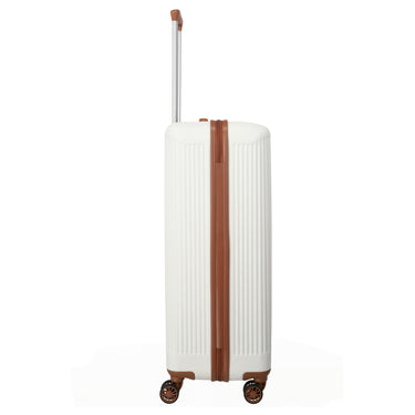 Travelite Bali - 4-Rollen-Trolley L 77 cm (weiß/cognac) - Ansicht 6