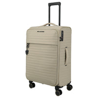 Travelite BARBARA Stepp - 4-Rollen-Trolley M 68 cm erw. (satin nude, 68 cm)