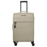 Travelite BARBARA Stepp - 4 - Rollen - Trolley M 68 cm erw. (satin nude, 68 cm) - Markenkoffer