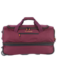 Travelite Basics - Rollenreisetasche 51/64L 55 cm erw. (bordeaux) - Ansicht 4
