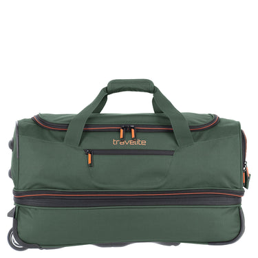 Travelite Basics - Rollenreisetasche 51/64L 55 cm erw. (dunkgrün) - Ansicht 4