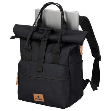 Travelite Basics Short Handle - Rolltop Rucksack 46 cm erw. (black) - Ansicht 6