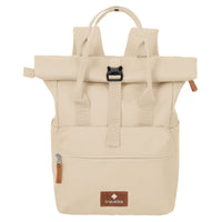Travelite Basics Short Handle - Rolltop Rucksack 46 cm erw. (off-white)