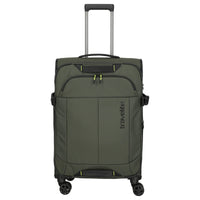 Travelite Briize - 4-Rollen-Trolley M 67 cm erw. (khaki)