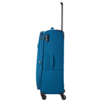 Travelite Chios - 4-Rollen-Trolley L 78 cm erw. (petrol) - Ansicht 3