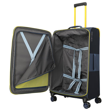 Travelite Color Craze - 4-Rollen-Trolley L 77 cm (dunkelblau) - Ansicht 7