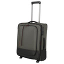 Travelite Crosslite - 2-Rollen-Kabinentrolley S 54 cm erw. (olive) - Ansicht 2