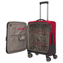 Travelite Crosslite - 4-Rollen-Kabinentrolley S 55 cm erw. (red) - Ansicht 6