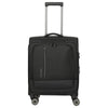 Travelite Crosslite - 4-Wheel Cabin Trolley S 55 cm erw. (schwarz)