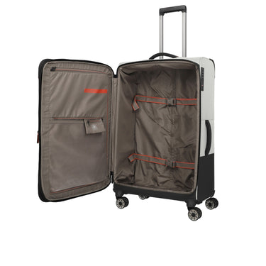 Travelite Crosslite - 4-Rollen-Trolley L 77 cm erw. (natur) - Ansicht 6