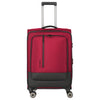 Travelite Crosslite - 4-Wheel Trolley M 66 cm erw. (red)
