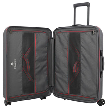 Travelite Dynamiic - 4-Rollen-Trolley M 66 cm erw. (anthrazit) - Ansicht 6