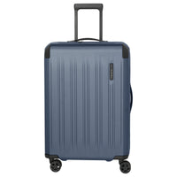 Travelite Dynamiic - 4-Rollen-Trolley M 66 cm erw. (denimblue)