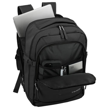 Travelite Kick-Off - Kabinen-Rucksack 40 cm (schwarz) - Ansicht 4