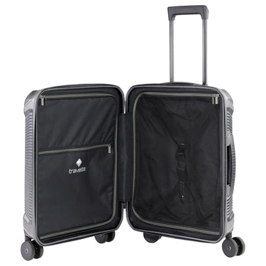Travelite Millennium - 4-Rollen-Kabinentrolley 55 cm (silver) - Ansicht 6