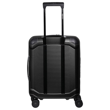Travelite Millennium - 4-Rollen-Kabinentrolley mit Vortasche S 55 cm (black) - Ansicht 4