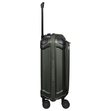 Travelite Millennium - 4-Rollen-Kabinentrolley mit Vortasche S 55 cm (pine green) - Ansicht 5