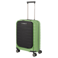 Travelite Mooby - 4-Rollen-Kabinentrolley mit Vortasche S 55 cm (grün) - Ansicht 2