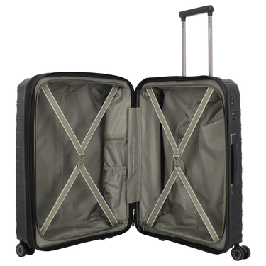 Travelite Mooby - 4-Rollen-Trolley M 66 cm erw. (black) - Ansicht 6