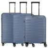 Travelite Mooby - 4-Rollen-Trolley Set L/M/S 3tlg. erw. (marine)