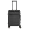 Travelite Next - 4-Wheel Cabin Trolley with Front Pocket S 55 cm (black)