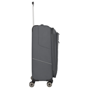 Travelite Skaii - 4-Rollen-Trolley M 67 cm erw. (gipfelgrau) - Ansicht 5