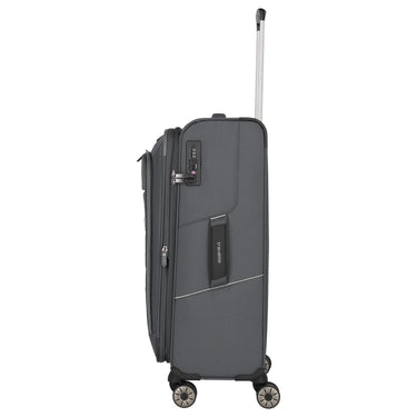 Travelite Skaii - 4-Rollen-Trolley M 67 cm erw. (gipfelgrau) - Ansicht 3